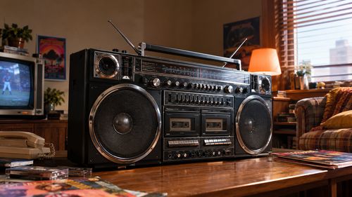 Boom box: el radiograbador de los 80 volvió a lo grande