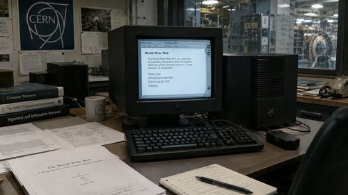 Cuando Internet todavía no tenía páginas: así nació la World Wide Web