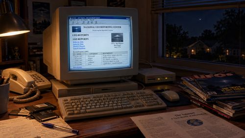 Los ovnis también tuvieron su página web en los 90