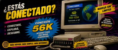 Publicidad Conexión 56K