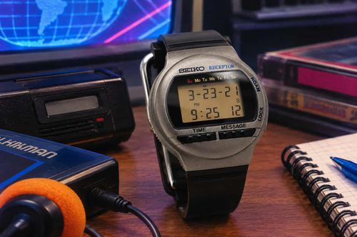 El reloj que recibía mensajes… en 1990